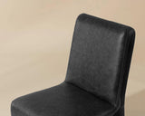 Cascata Leather Upholstered Dining Armchair