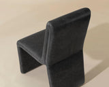 Cascata Leather Upholstered Dining Armchair