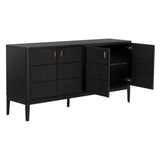 Etienne Linear Designed Wooden Sideboard