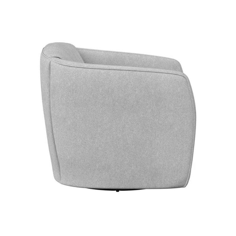 Garrison Fabric Upholstered Swivel Lounge Chair