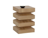 Cormac Wooden Square End Table