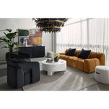 Romy Sofa Meg Gold - Plush Comfort With Elegant Design