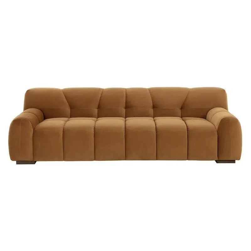 Romy Sofa Meg Gold - Plush Comfort With Elegant Design