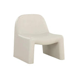 Kessel Lounge Chair Contemporary Cream Concrete Design