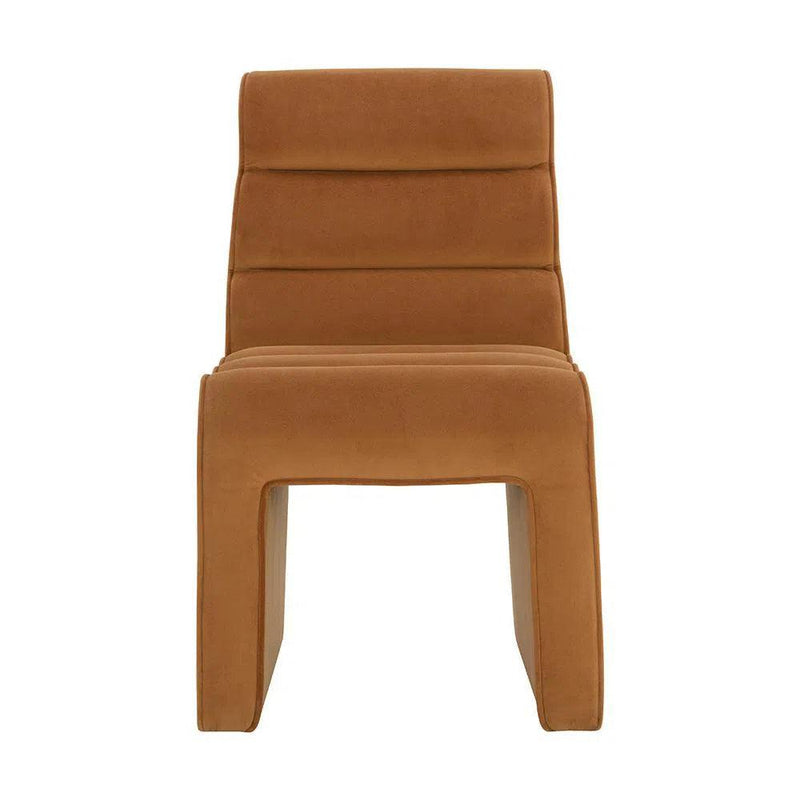 Stuart Dining Chair Meg Gold Fully Upholstered Comfort