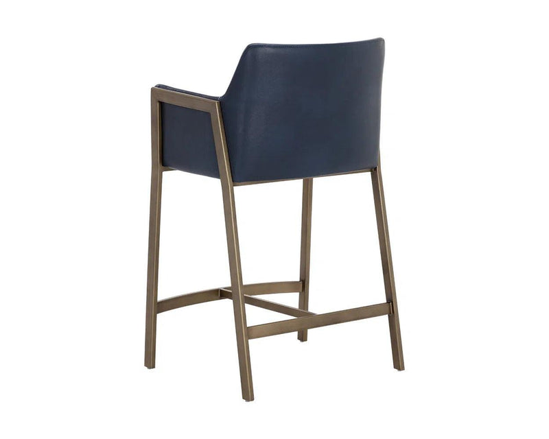 Bernadette Leather Upholstered Barstool