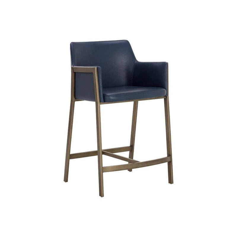 Bernadette Leather Upholstered Barstool