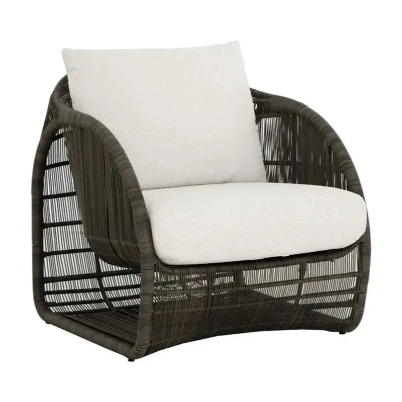 Tulum Polyester Upholstered Outdoor Lounge Chair