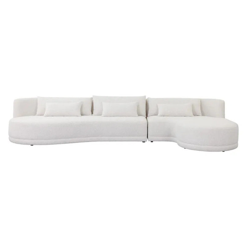 Laken Fabric Upholstered Sofa Chaise