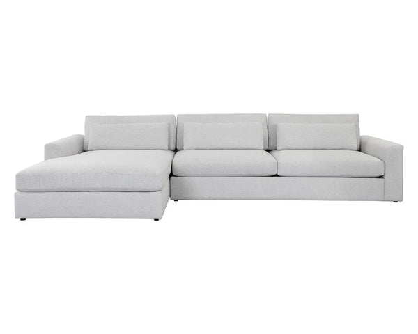 Merrick Fabric Upholstered Sofa Chaise