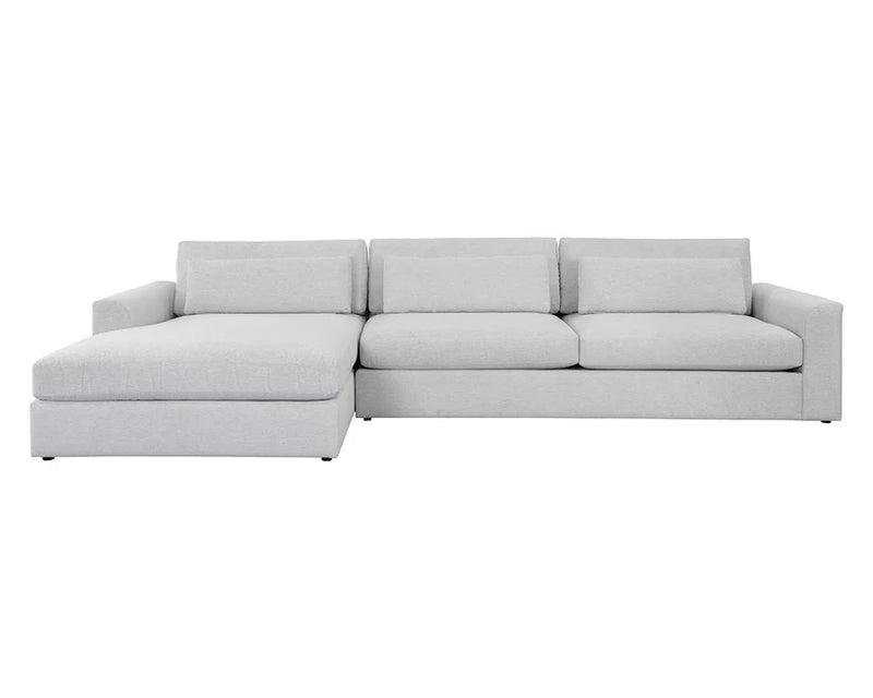 Merrick Fabric Upholstered Sofa Chaise