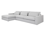 Merrick Fabric Upholstered Sofa Chaise