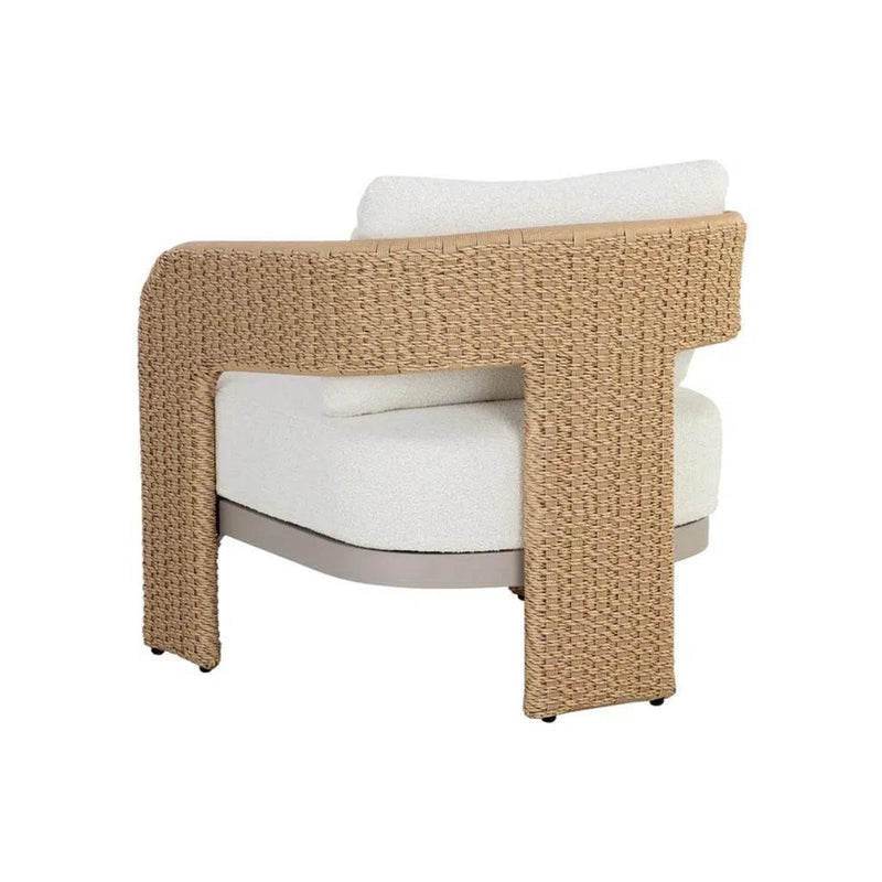 Pylos Fabric Outdoor Lounge Chair