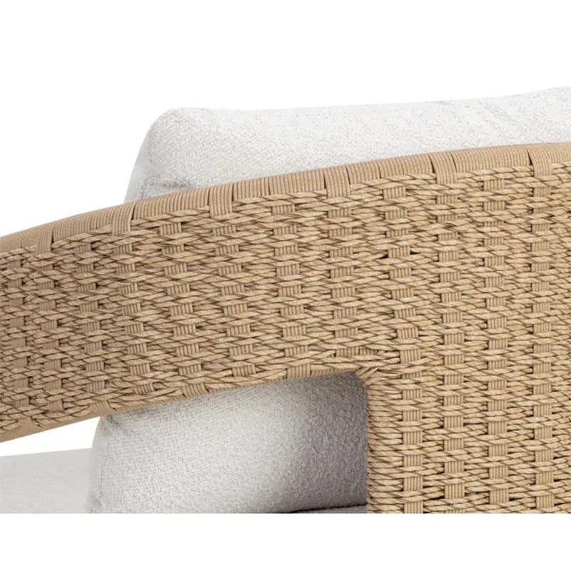 Pylos Fabric Outdoor Dining Armchair