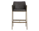 Bernadette Leather Upholstered Barstool