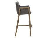 Bernadette Leather Upholstered Barstool