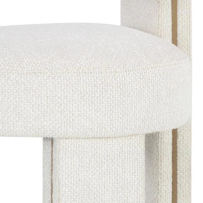 Adamina Barstool Rhea Light Barley Gold Finish Durable