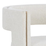 Adamina Dining Armchair Stylish Gold Legs