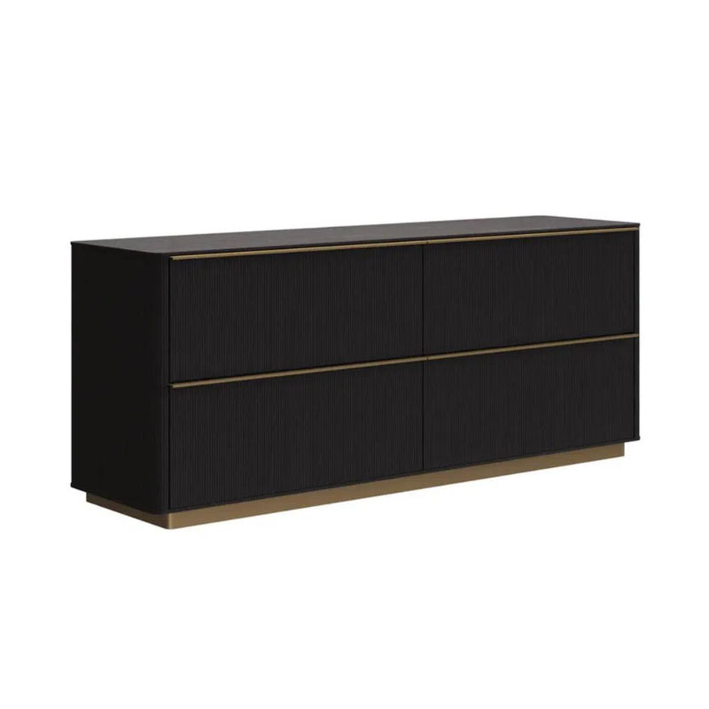 Kalla Wooden Steel Dresser