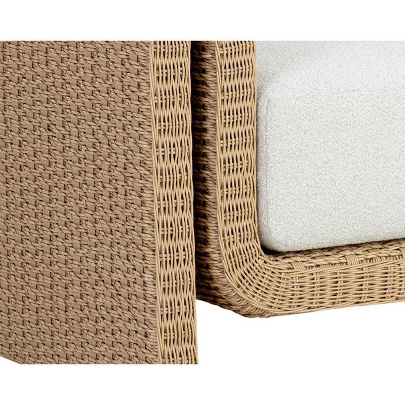 Tibi Fabric Outdoor Lounge Chair