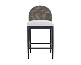 Calandri Fabric Outdoor Counter Stool