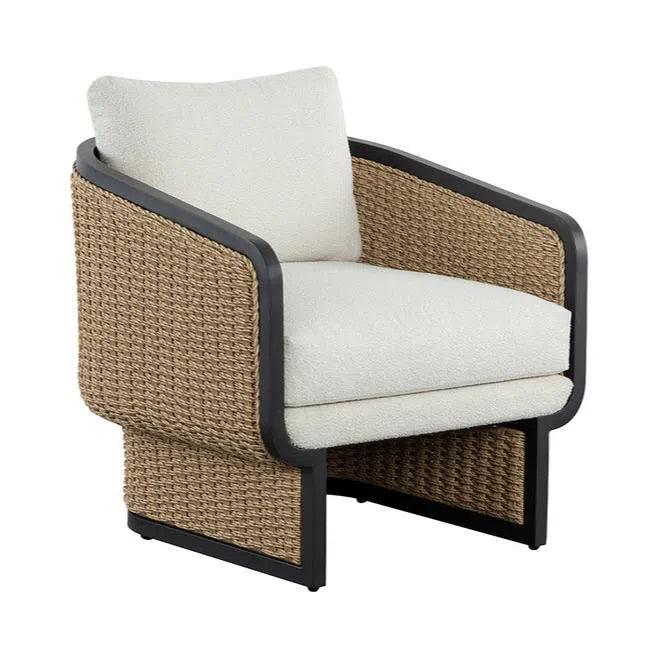 Olbia Lounge Chair Louis Cream Modern Outdoor Seating