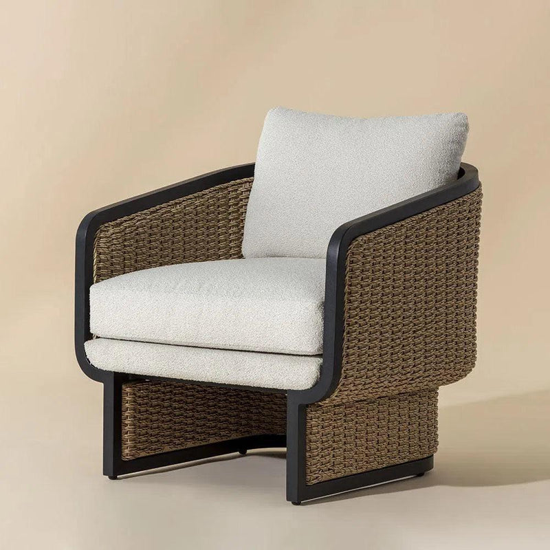 Olbia Lounge Chair Louis Cream Modern Outdoor Seating