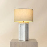 Rohe Table Lamp With Handcrafted Marble Base