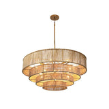 Lumina Handmade Jute Chandelier