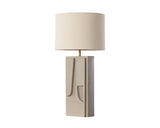 Dirsan Aluminum Based Fabric Table Lamp