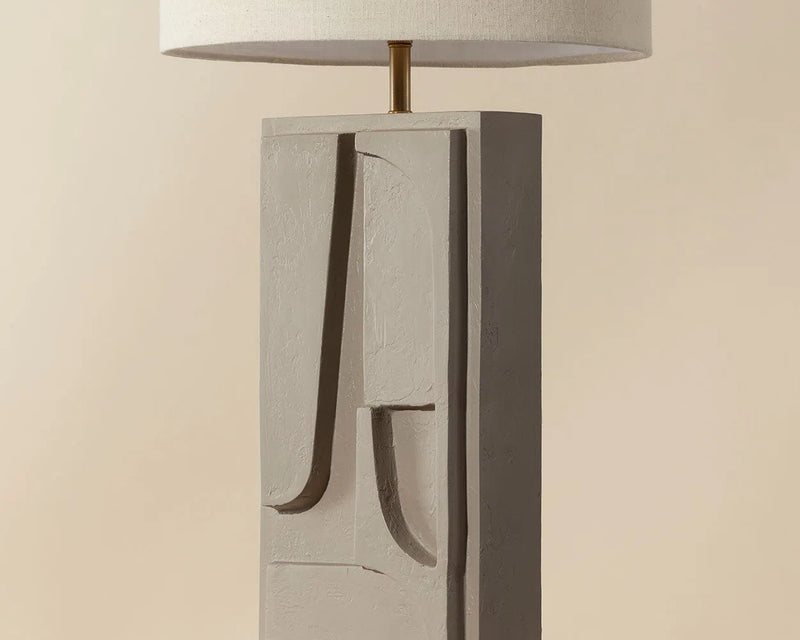 Dirsan Aluminum Based Fabric Table Lamp