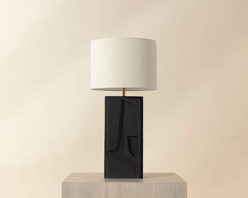 Dirsan Aluminum Based Fabric Table Lamp