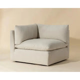 Reve Polyester Upholstered Modular Corner Chair