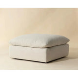 Reve Polyester Upholstered Modular Ottoman