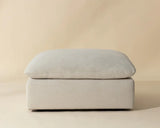 Reve Polyester Upholstered Modular Ottoman