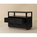 Danette Modern Designed Wooden Nightstand