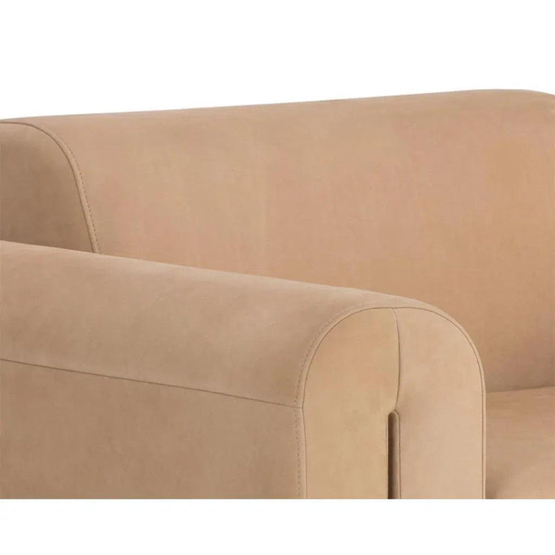 Romer Leather Upholstered Luxurious Armchair