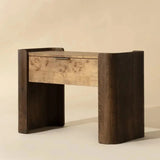 Beryl Wooden Brown Nightstand