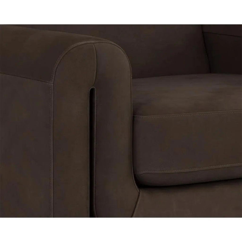 Romer Leather Upholstered Luxurious Armchair