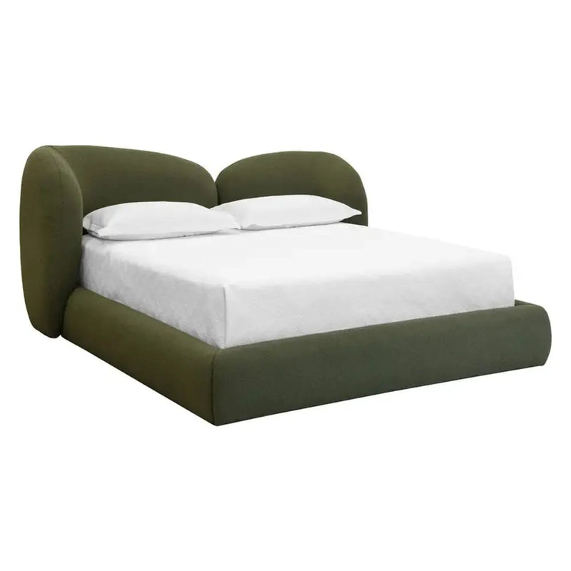 Esme Polyester Upholstered Kind Bed