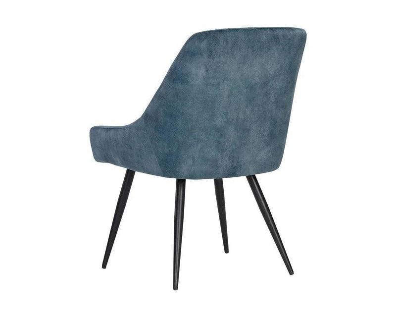 Chardon Fabric Upholstered Armless Dining Chair