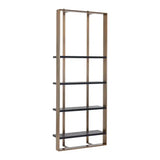 Dalton Steel Framed Modern Bookcase