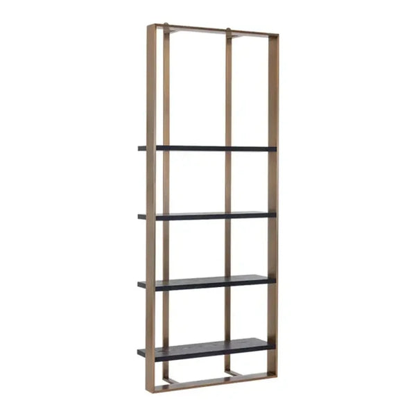 Dalton Steel Framed Modern Bookcase