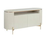 Paloma Wooden Steel Luxurious Sideboard