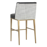 Joplin Leather Upholstered Barstool