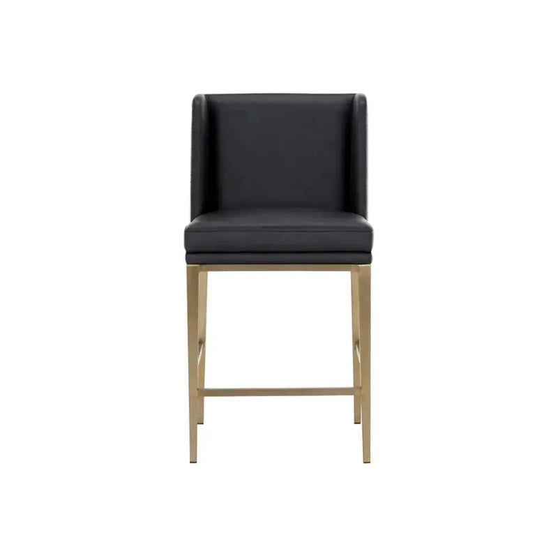 Joplin Leather Upholstered Counter Stool