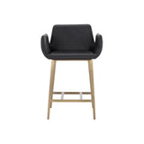 Lucano Leather Upholstered Counter Stool