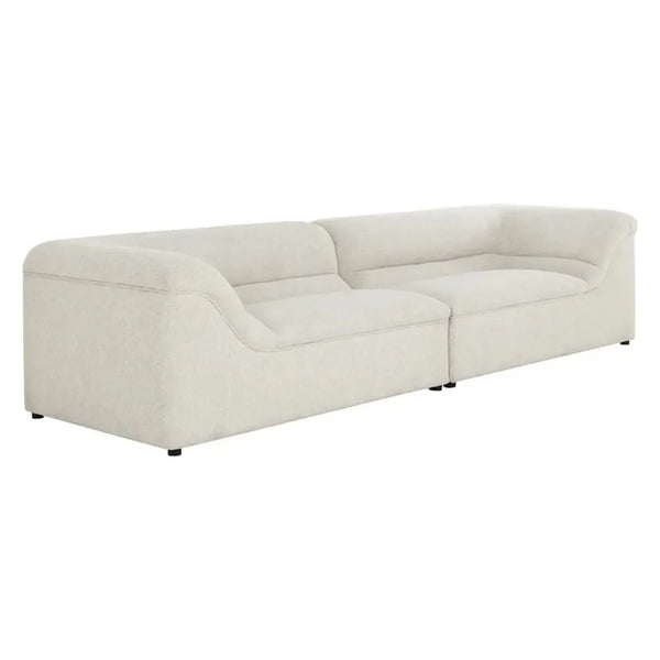 Gladys Polyester Upholstered Stylish Sofa