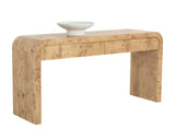 Rowena Wooden Brown Rectangular Console Table