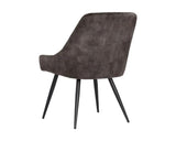 Chardon Fabric Upholstered Armless Dining Chair